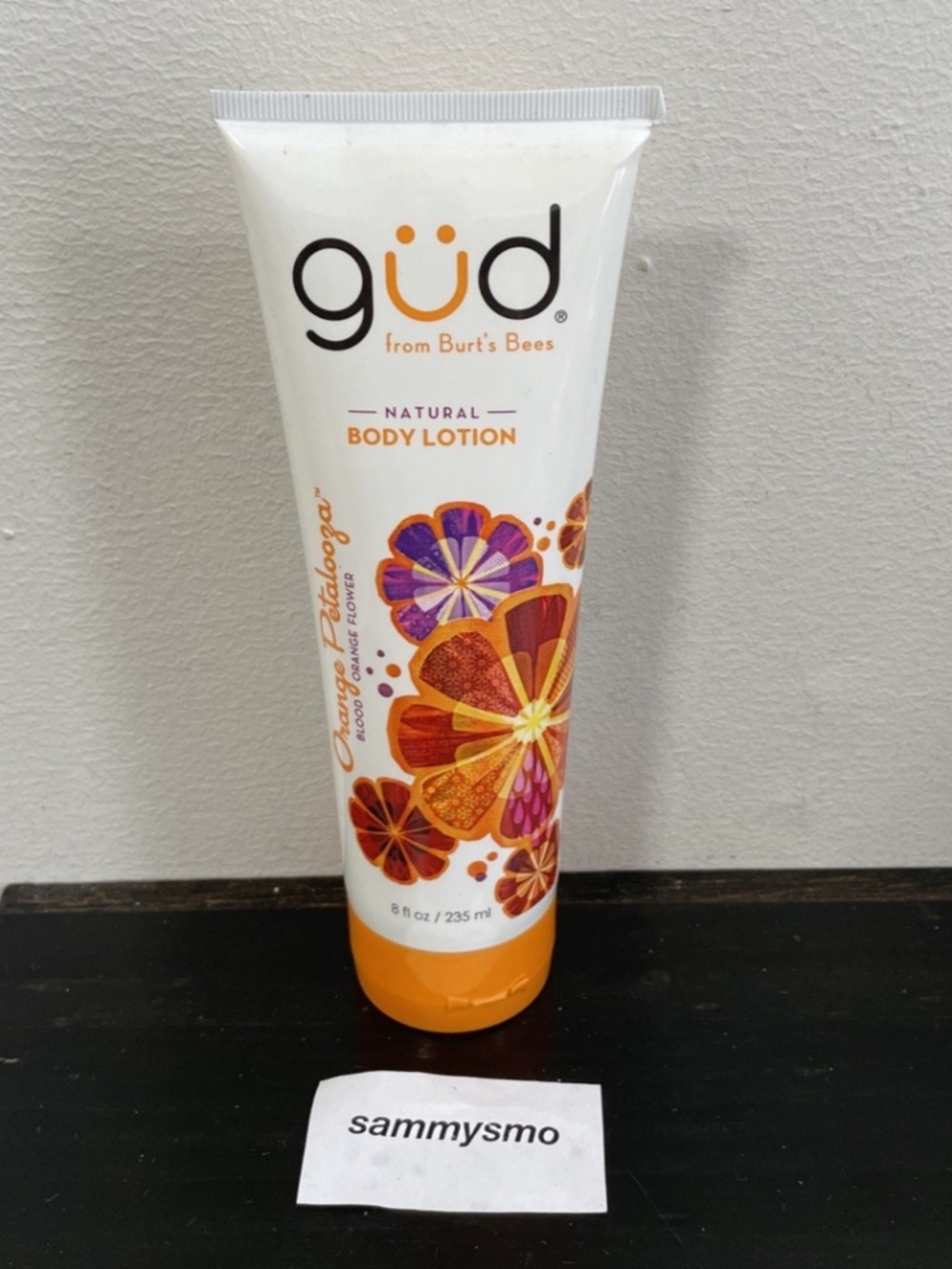 Gud Orange Petalooza Body Lotion- Burt's Bees, Blood Orange, 8 oz. DISCONTINUED
